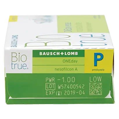 Biotrue One Day Daily Multifocal Lenses , 30 units - +4.75, 8.6, High, 14.2 - Image 2