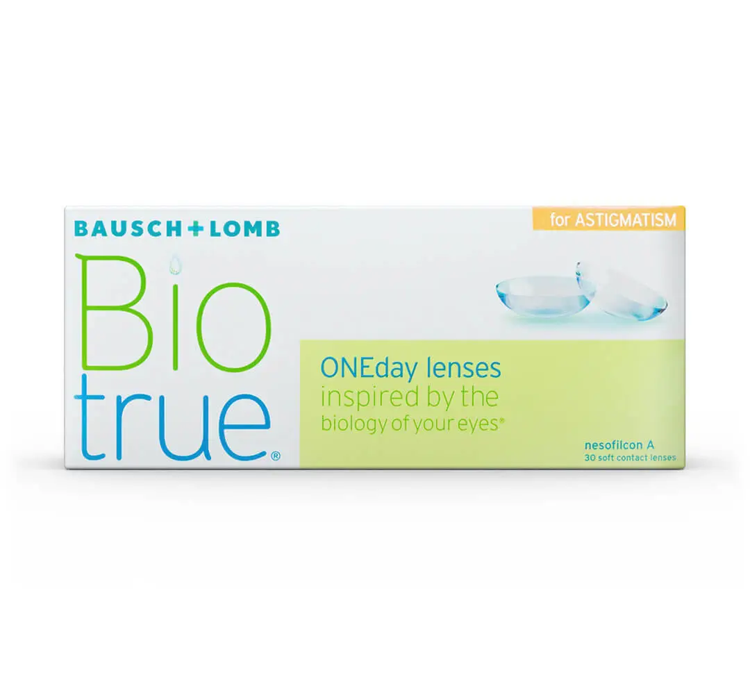 Biotrue One Day Daily Toric Lenses , 30 units - -4.75, -1.75, 10, 8.4, 14.50