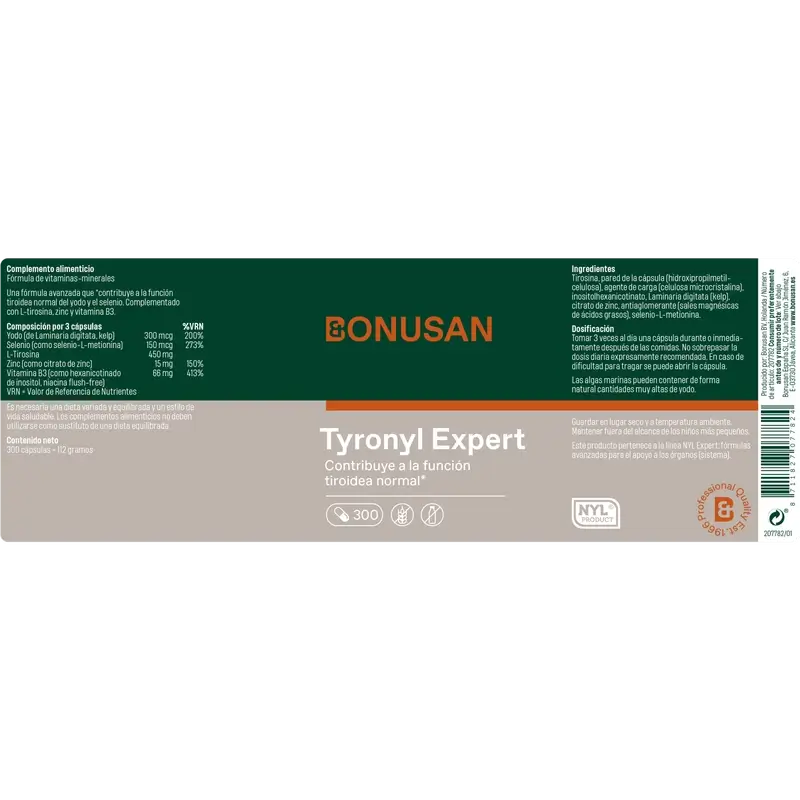 Bonusan Tyronyl Expert, 300 capsules - Image 2