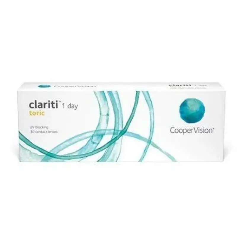 Clariti 1 Day Daily Toric Lenses , 30 units - +5.25, -2.25, 20, 8.6, 14.30