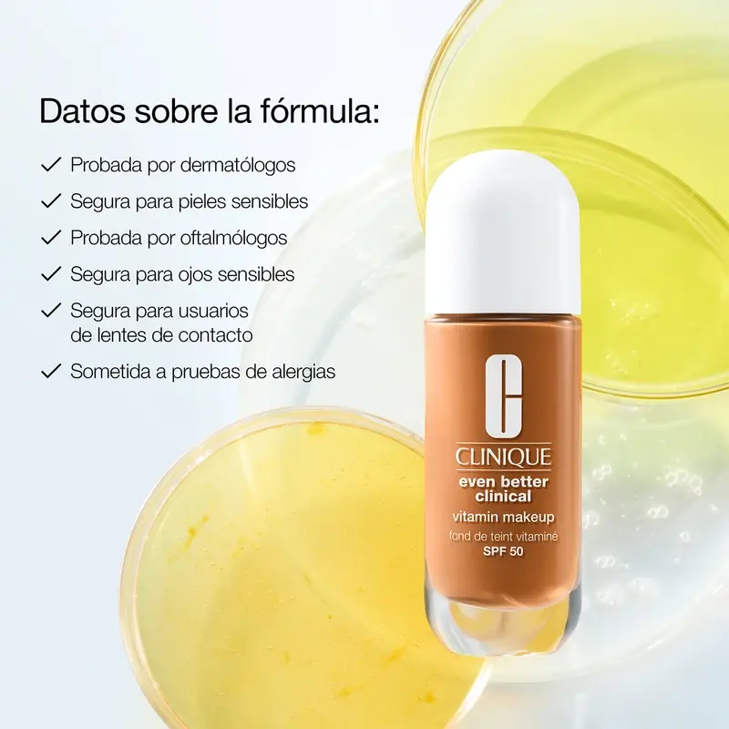 Clinique Even Better Vitamin Makeup Foundation Spf50 Light Medium Cool 4, 30 ml - Image 8