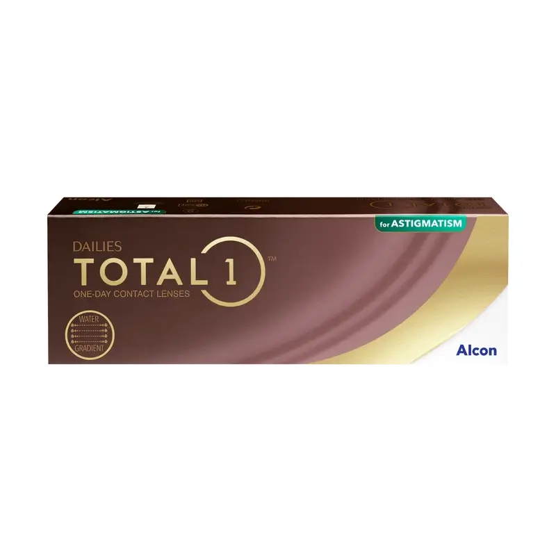 Dailies Total1 Daily Toric Lenses , 30 units - -3.00, -0.75, 80, 8.6, 14.50