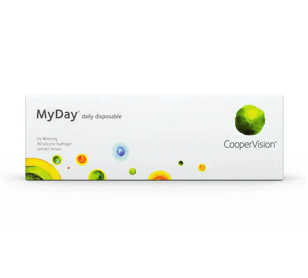 Myday Daily Spherical Lenses , 30 units - -0.50, 8.4, 14.2