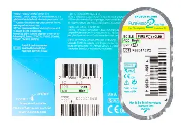 Purevision Multifocal Monthly Lenses , 3 units - +4.00, 8.6, High, 14.0 - Image 3