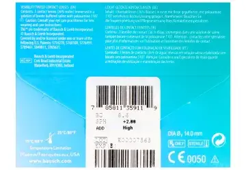 Purevision Multifocal Monthly Lenses , 3 units - -2.75, 8.6, High, 14.0 - Image 4