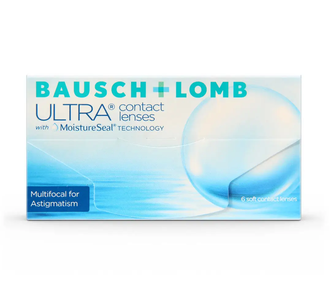 Ultra Multifocal Lenses For Astigmatism Monthly , 6 units - +3.00, -0.75, 110, 8.6, Low, 14.50